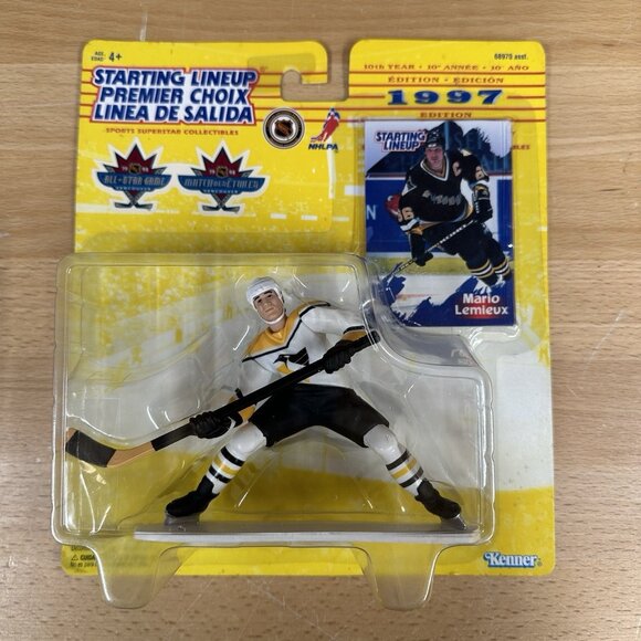 1997 NHL All Star Game Starting Lineup Mario Lemieux Pittsburgh Penguins Figure - Picture 1 of 4